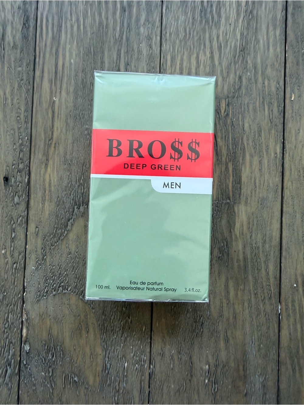 BRO$$ Deep Green Eau De Parfum 3.4fl oz for men
New in box